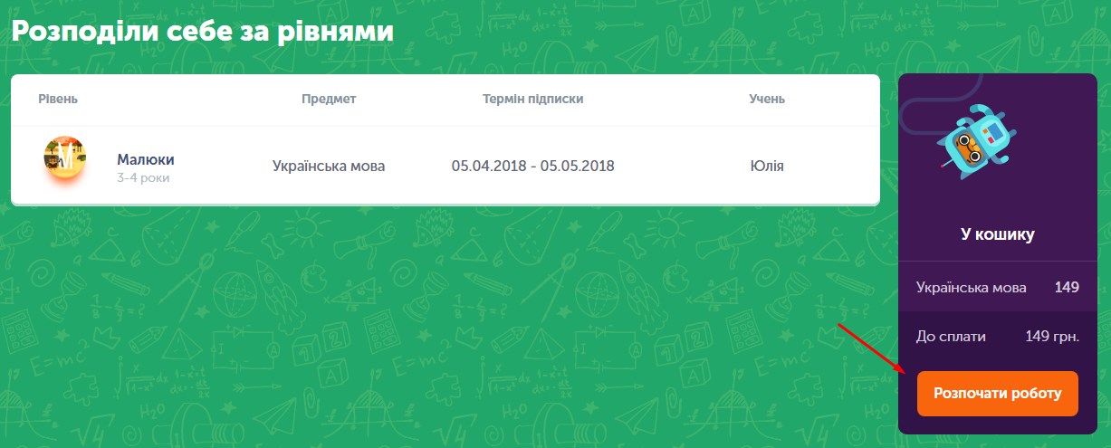 Які є способи оплати на learning.ua